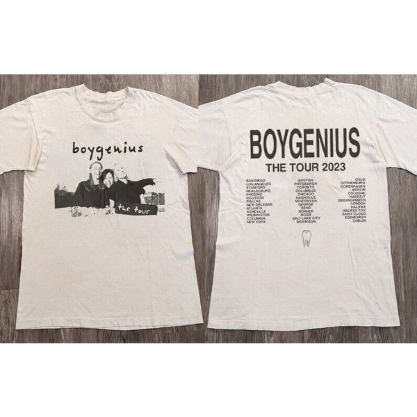 Boygenius Vintage Shirt, Boygenius The Tour 2023 Shirt-image