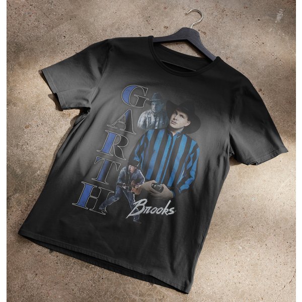 Garth Brooks 90'S Bootleg T-Shirt-image