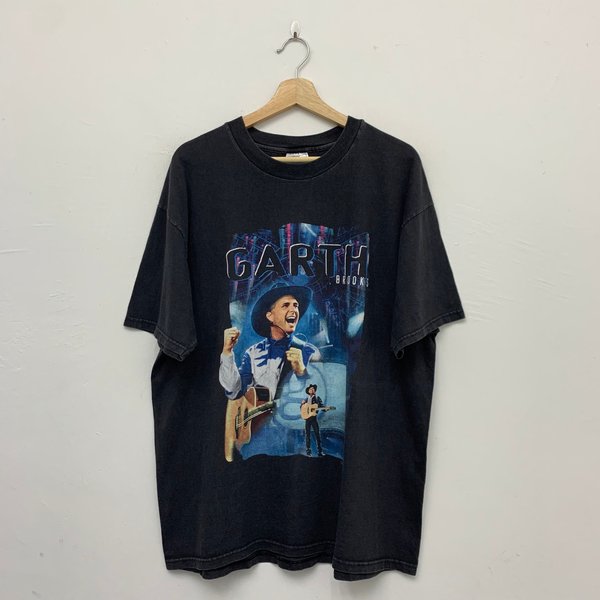 Vintage 90S Garth Brooks Country Music Band Tshirt-image