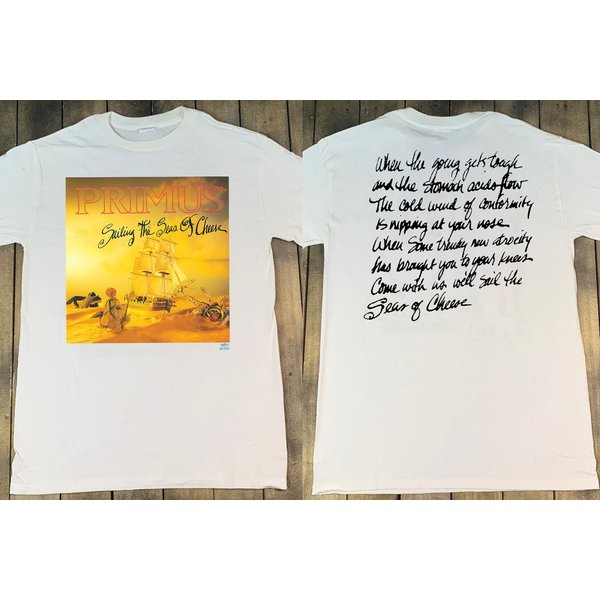 Primus - Sailing The Seas Of Cheese 1991 Tour T-Shirt-image