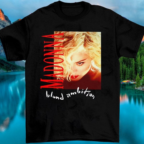 Hot Madonna Blond Ambition World Tour Gift For Fans Unisex All Size Shirt-image