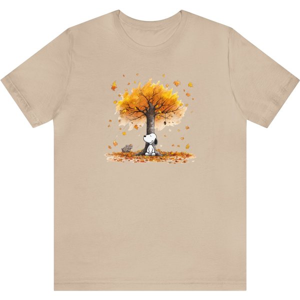 Snoopy Fall T-Shirt - Thanksgiving Theme-image