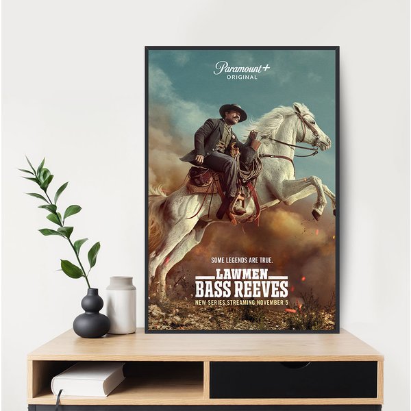 Lawmen Bass Reeves 2023 Movie Poster, Wall Decor-image