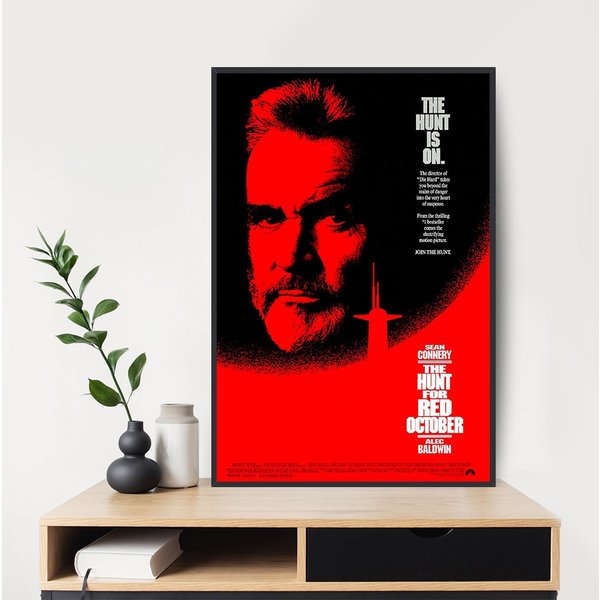 The Hunt For Red October 1990 Movie Poster, Wall Decor-image