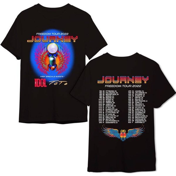 Journey Freedom Tour 2022 T-Shirt-image