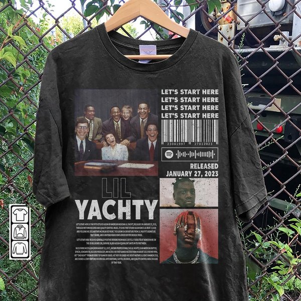 Lil Yachty Rap Music Merch Shirt, Let's Start Here Album T Shirt-image