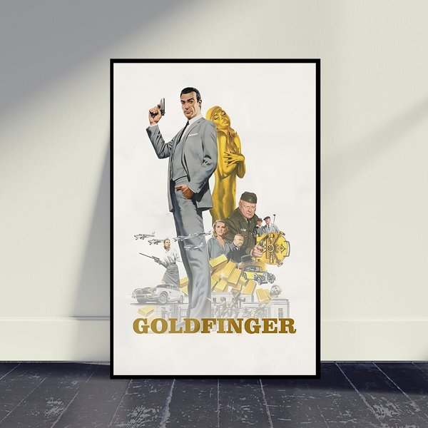 Goldfinger Movie Poster Movie-image