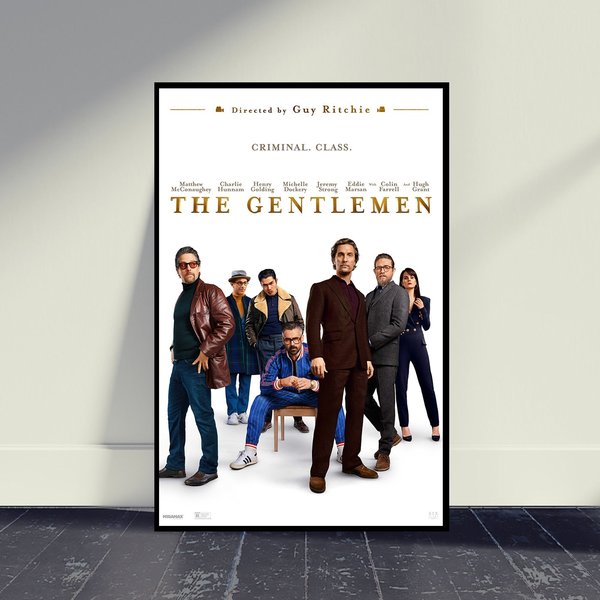 The Gentlemen 2020 Movie Poster Wall Art-image
