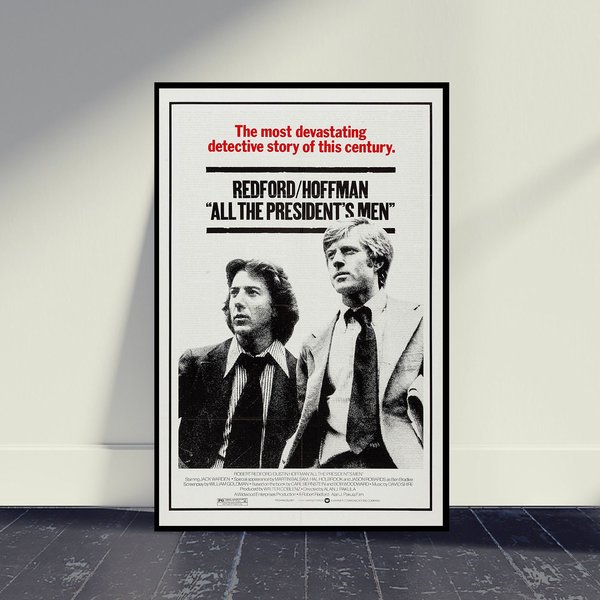 All The President's Men 1976 Movie Poster-image