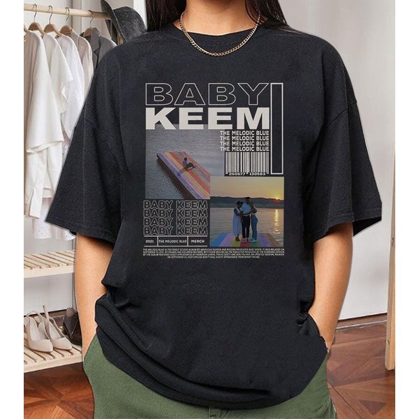 Vintage Bootleg Inspired Tee | Graphic Unisex Tee | Baby Keem Vintage T-Shirt-image