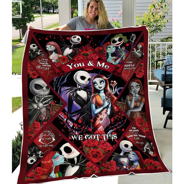 Nightmare Before Christmas Fleece Blanket-image