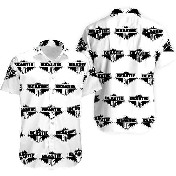 The Beastie Boys Unisex Hawaiians B W Logo-image