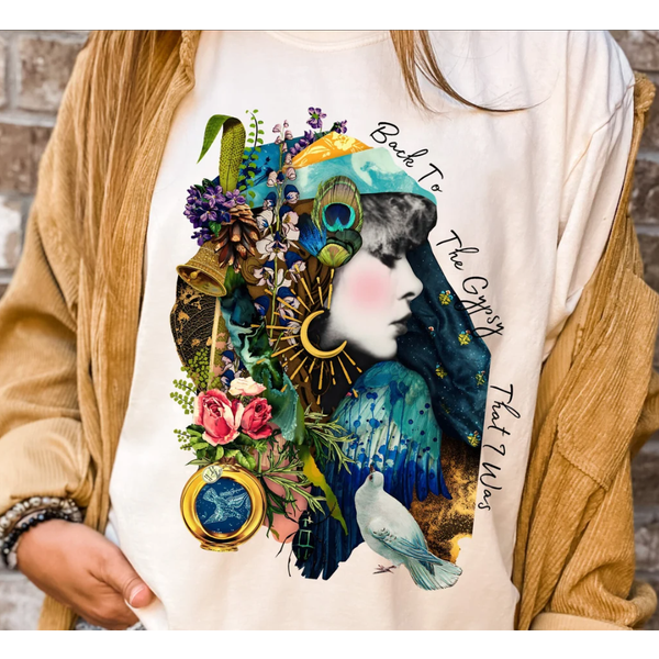 Stevie Nicks Shirt Back To The Gypsy That I Was All Sizes S-5xl