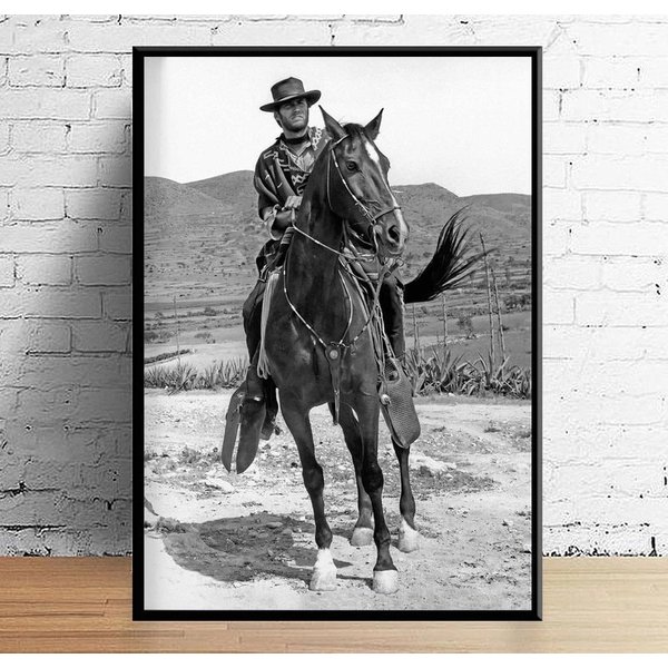 Clint Eastwood Poster Painting Wall Art Poster-image