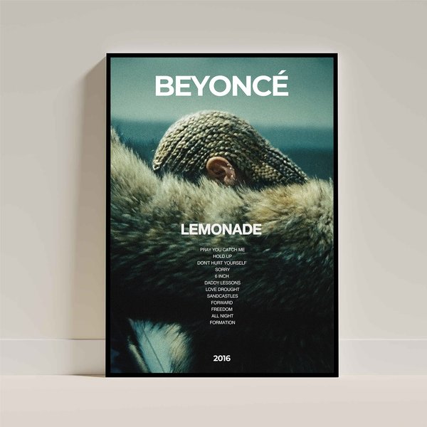 Lemonade Album Art Poster-image