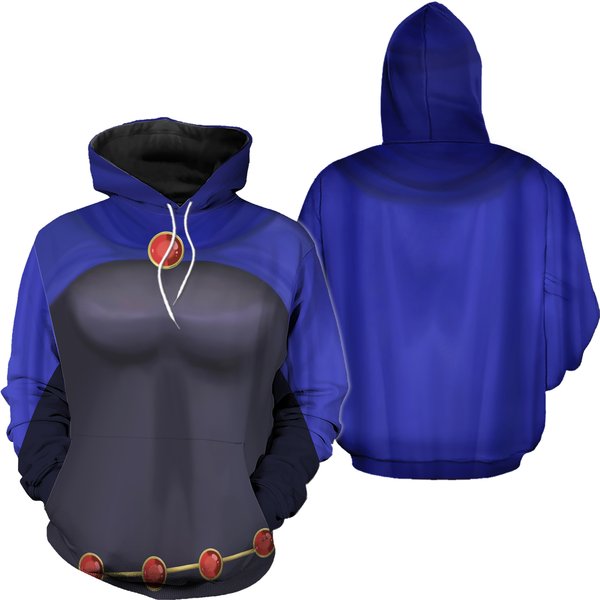 Teen Titan Raven Witch 3d Hoodie