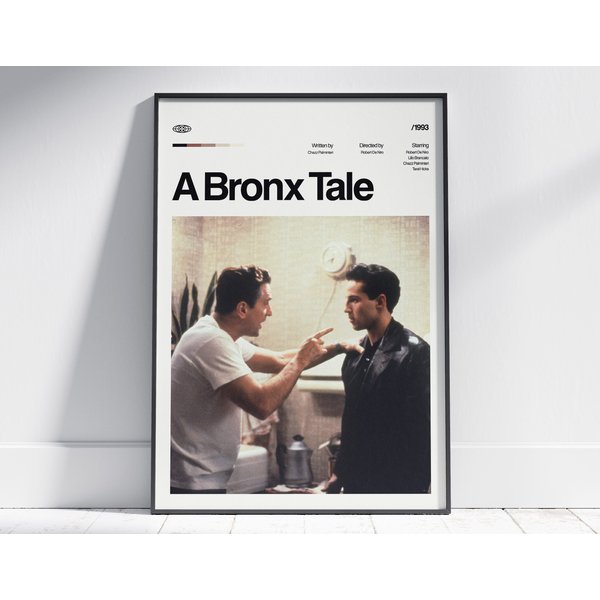 A Bronx Tale Movie Poster, A Bronx Tale Wall Decor-image