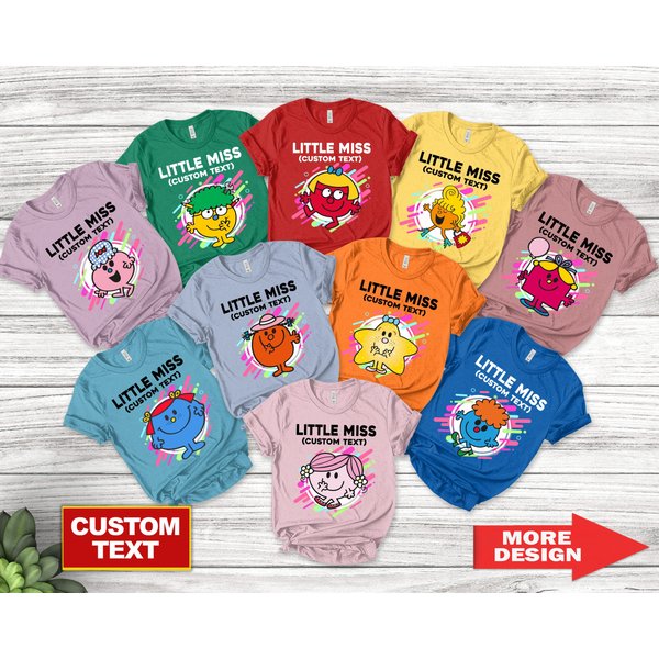 Personalized Little Miss Cute T-Shirt-image