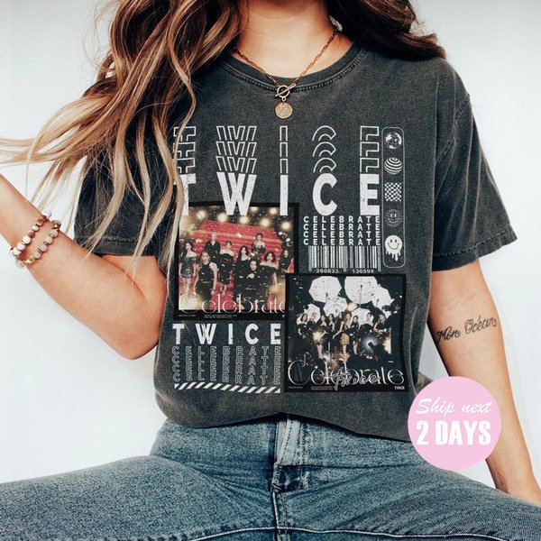 Limited Twice Kpop Shirt, Twice Tour 2023 Album Tee