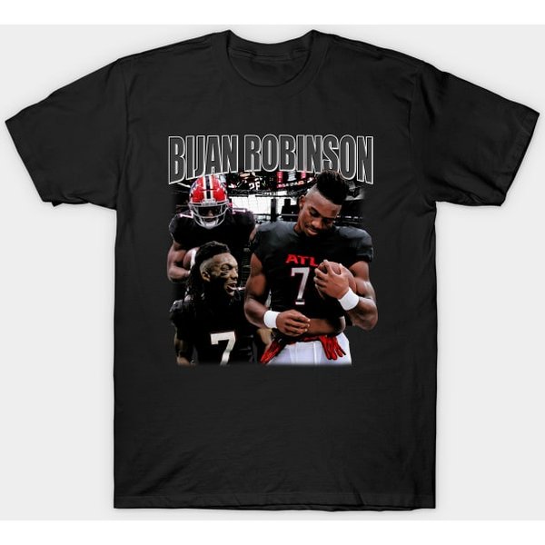 Bijan Robinson Vintage - Bijan Robinson - T-Shirt-image