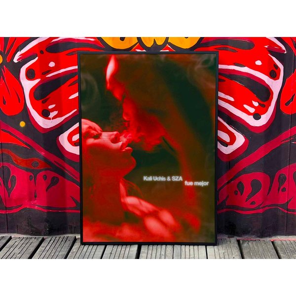 Kali Uchis Sza 'Fue Mejor' Custom Album Cover Poster, Perfect Gift For Music Lovers-image