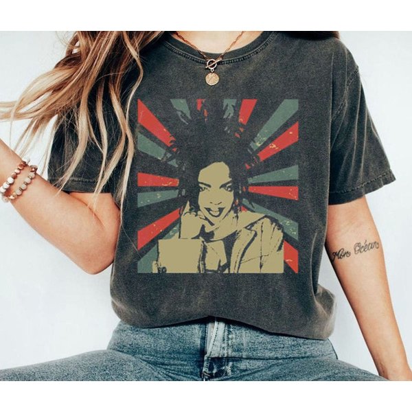Love Lauryn Hill Fan Gift, Lauryn Hill Shirt, Rock Pop Music Shirt-image