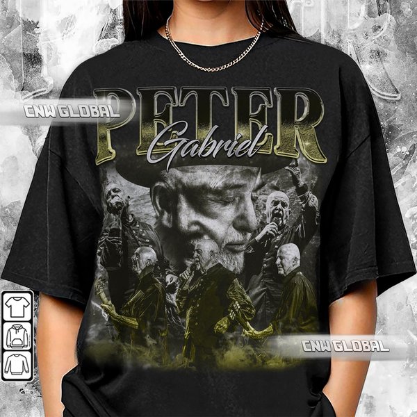 Peter Gabriel 73Rd Anniversary 1950-2023 90S Music Shirt-image