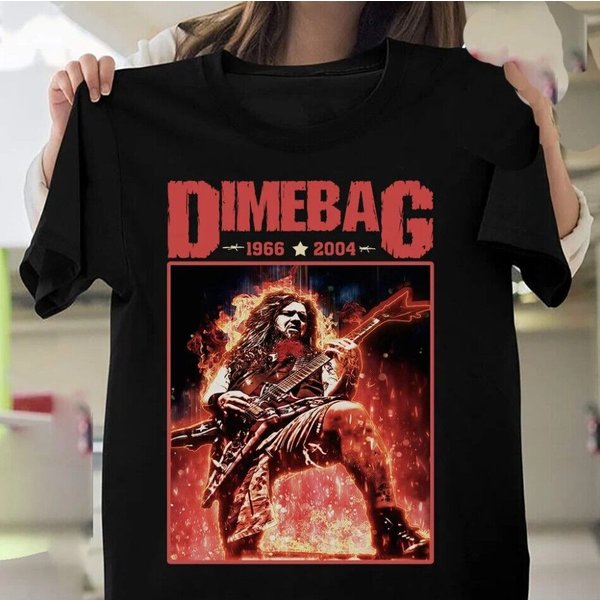 Vintage Dimebag Darrell Guitarist 1966-2004 The Memories Shirt-image