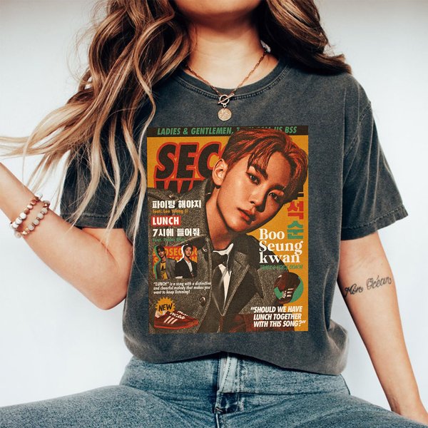 Boo Seungkwan Shirt, Seungkwan Seventeen Shirt-image