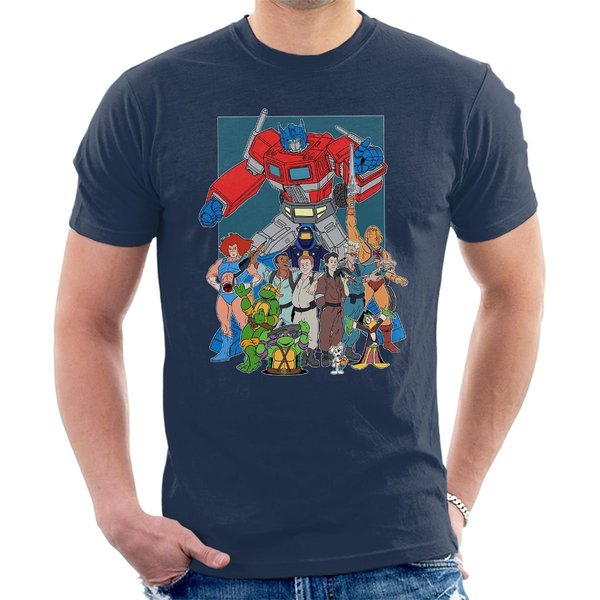 90's Saturday Morning Cartoons T-shirt, Men's Fun