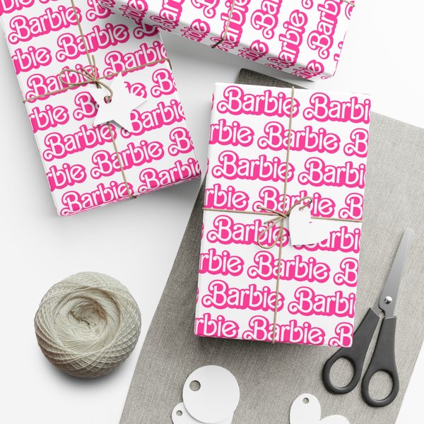 Barbie Gift Wrap Wrapping Paper-image