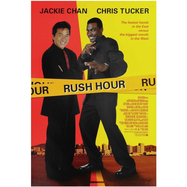 Rush Hour Movie Premium Matte Vertical Poster-image