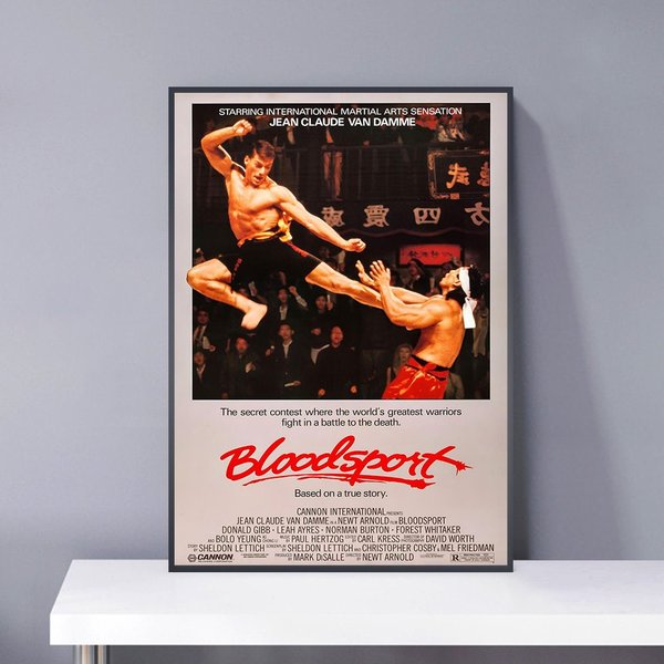 Bloodsport Movie Premium Matte Vertical Poster-image