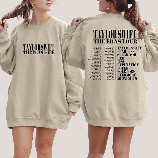 1989 Music Album Sweatshirt And Hoodie, 2023 Vintage Concert Sweat, Merch Inspired Sweat-image