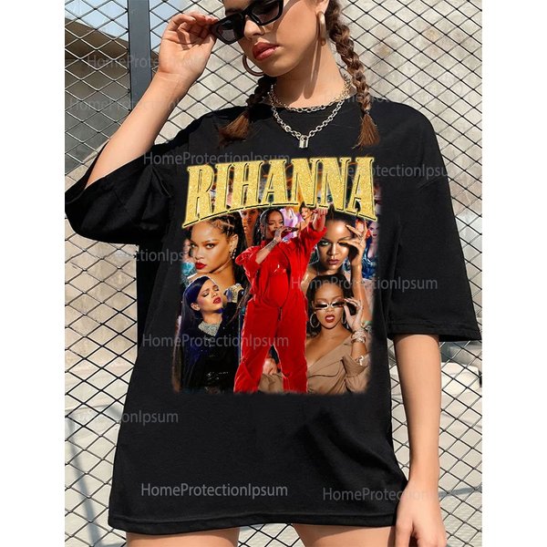 Rihanna Bad Girl Riri Classic T-Shirt-image