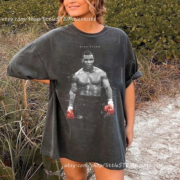 Vintage Mike Tyson Graphic Tee-image