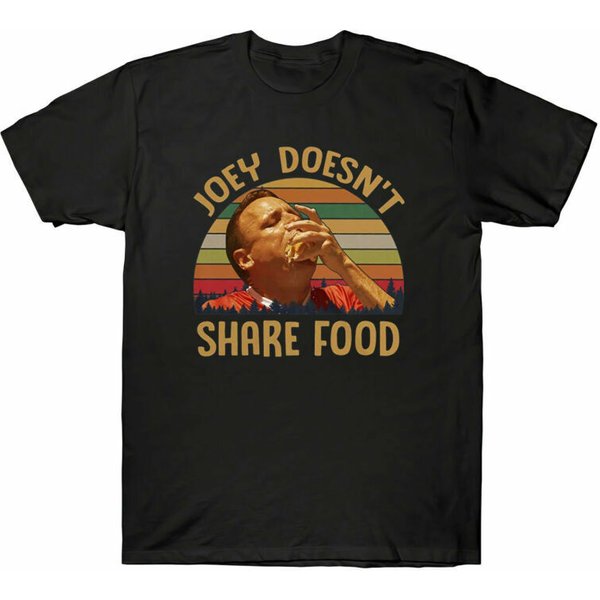 Joey Doesn't Share Food Joey Chestnut Friends Vintage Men's T Shirt Gift-image