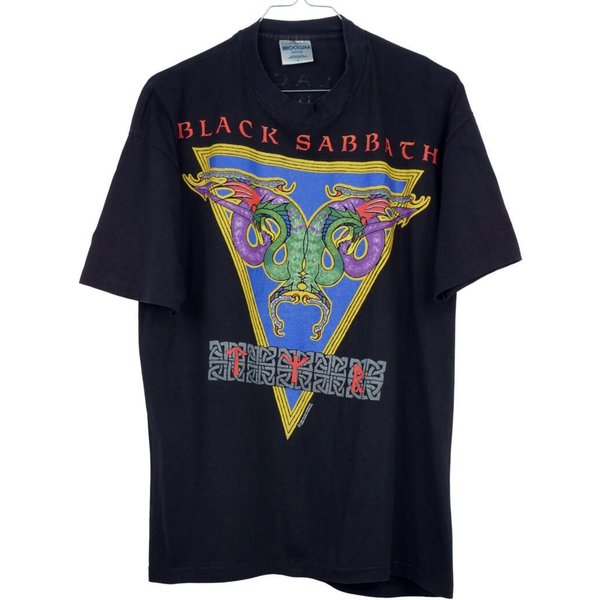 1990 Black Sabbath Tyr Europe Tour Vintage T-Shirt-image