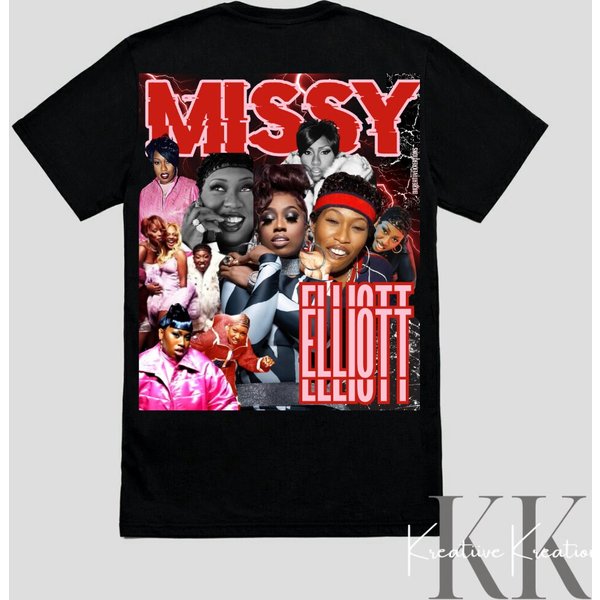 Missy Elliott Vintage Hip Hop T-Shirt-image