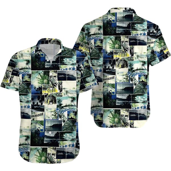 Medium Silk Tommy Bahama Hawaiian Aloha Shirt-image