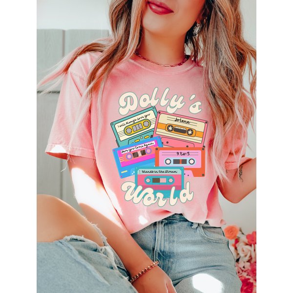 Dolly Parton Jolene Vintage Cassette Shirt-image