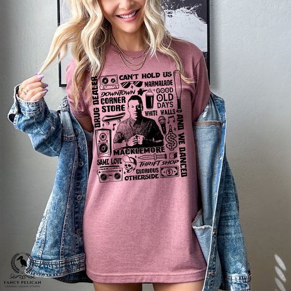 Macklemore Shirt - Vintage Macklemore Concert T-Shir-image