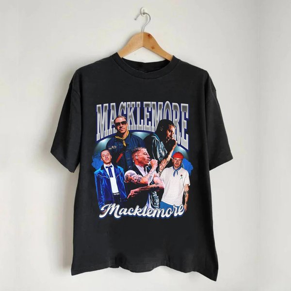 Limited Macklemore Shirt, Vintage Macklemore 90S Shirt-image