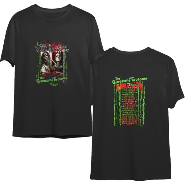 Rob Zombie Freaks On Parade Tour 2010 T-Shirt-image