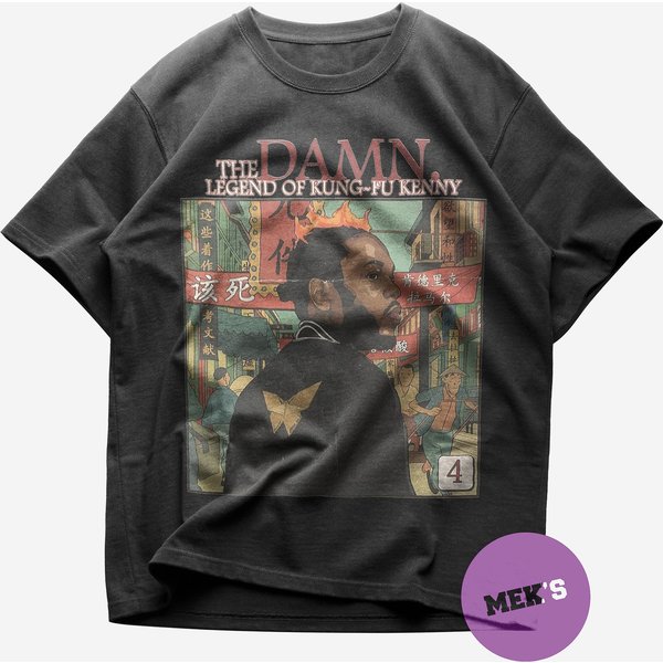 Kendrick Lamar Shirt, Kung-Fu Kenny Tshirt-image