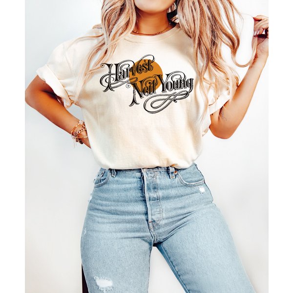 Harvest Moon Tshirt, Neil Young Tshirt, Harvest Moon Shirt-image