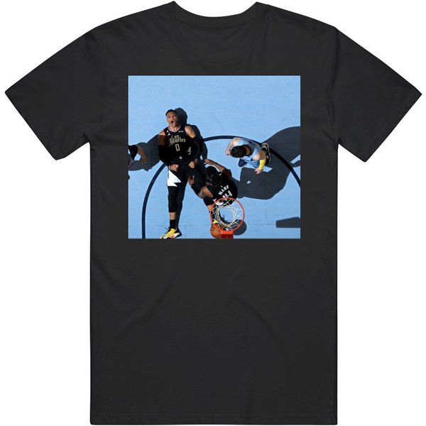 Russell Westbrook Viral Picture Los Angeles Basketball Fan T Shirt-image