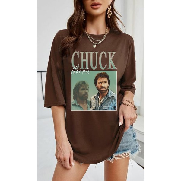 Chuck Norris Unisex Shirt, Funny Chuck Norris Meme T Shirt-image
