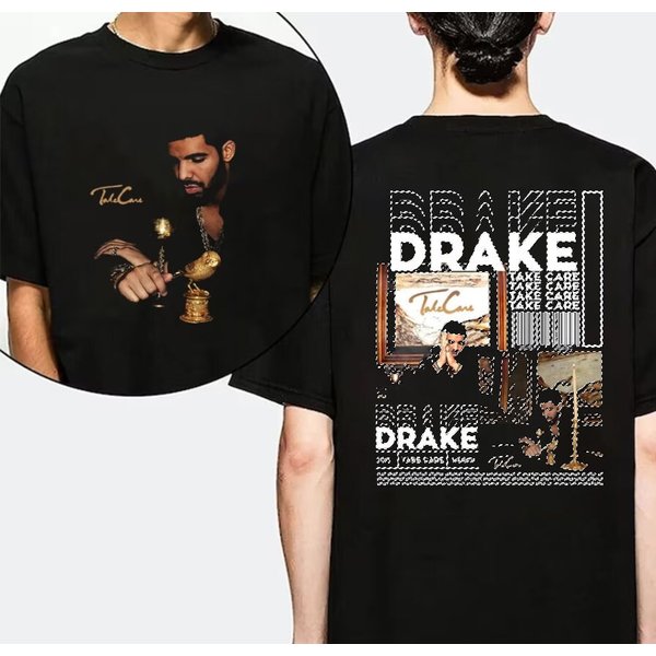 Vintage Drake Rap T-Shirt, Drake Take Care Shirt-image