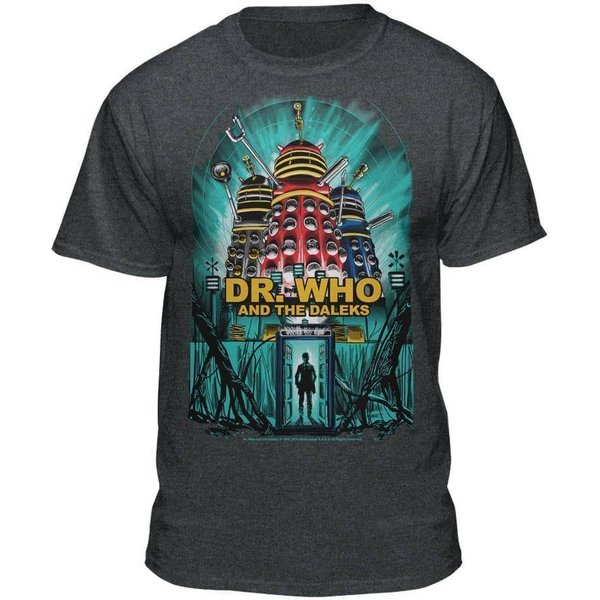 Doctor Who And The Daleks Movie Poster T-Shirt-image
